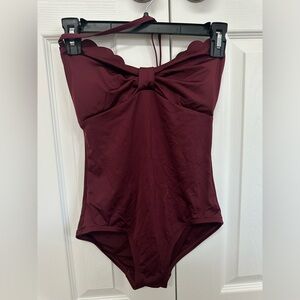 Kate Spade Scalloped Swimsuit
